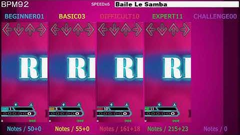 DDR / Baile Le Samba - SINGLE (DanceDanceRevolution SuperNOVA)