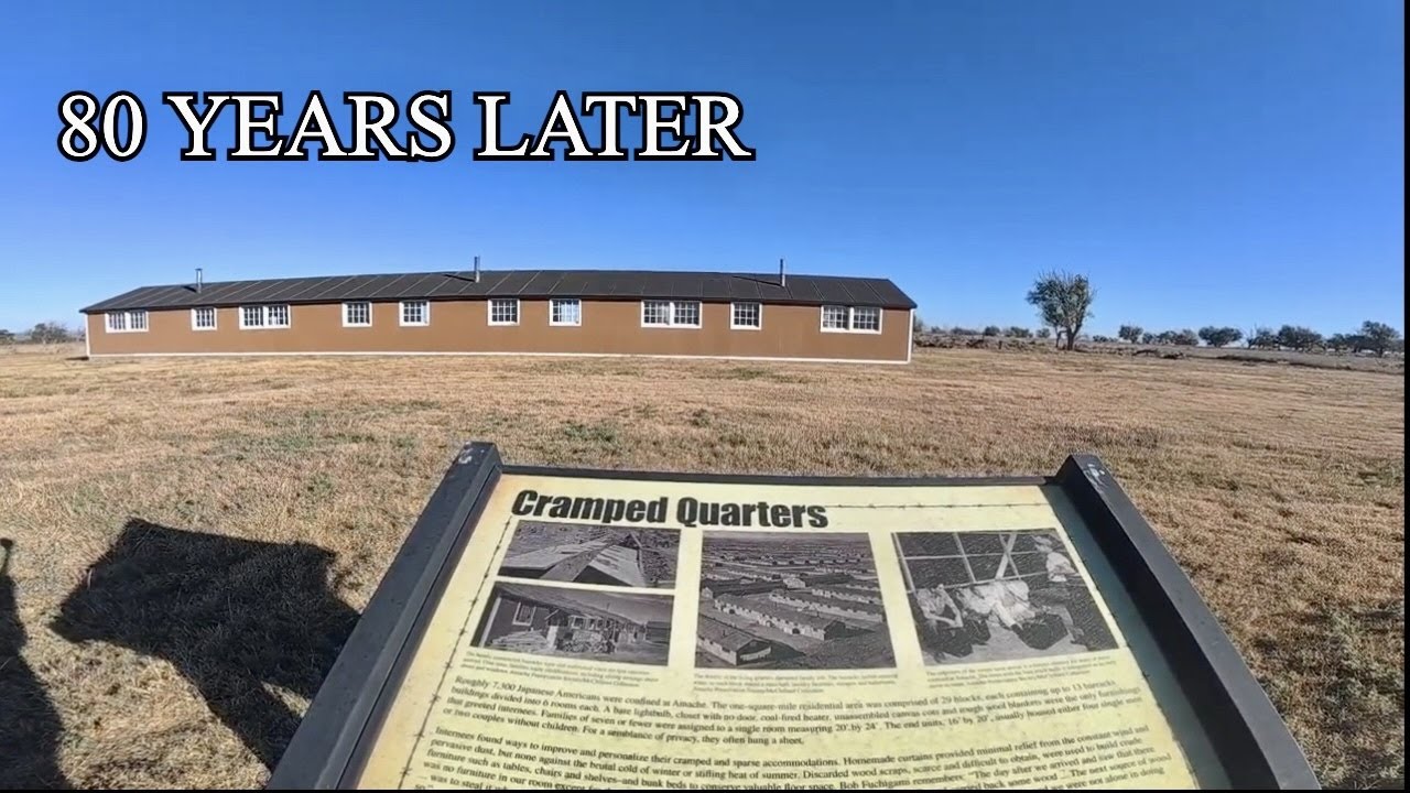 Заброшенный лагерь для интернированных времён Второй мировой войны — забытый позор Америки, скрыт...