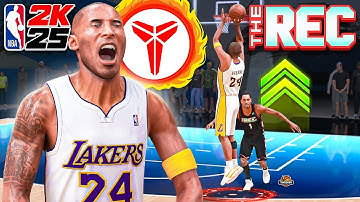 KOBE BRYANT BUILD HAS RANDOM REC PLAYERS AMAZED in NBA 2K25