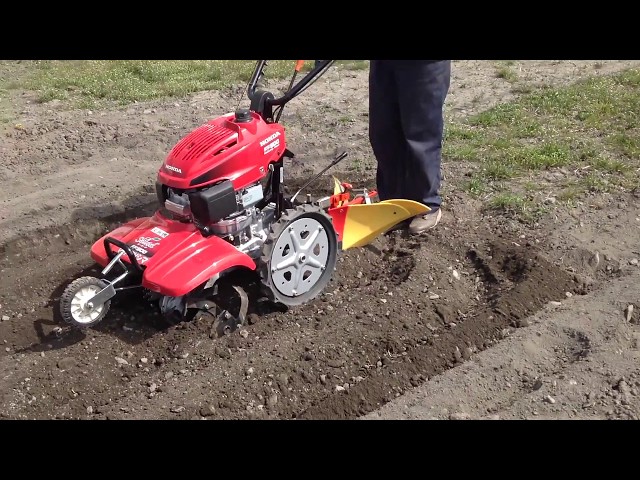 耕運機ーホンダ HONDA耕うん機 サ・ラ・ダ FF500 マツシマチャンネル012 - YouTube