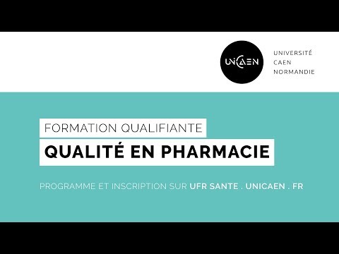 Qualité en pharmacie, une formation qualifiante à distance