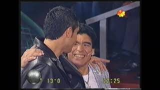 Juan Roman Riquelme y Diego Maradona/ La noche del Diez