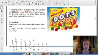 6 - 3 Part 1 Frequency Tables, Dot Plots, HIstograms