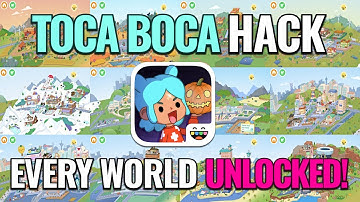 Toca Boca World Hack/Mod (iOS Android) - How to Unlock EVERYTHING in Toca Boca 🔓 (Scenes, Packs etc)