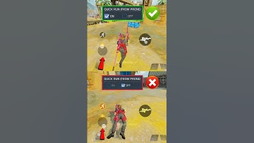 ✅Best Quick Run From Prone Settings in CODM BR💯Codmobile Tips and Tricks #shorts #codmbr #codmiphone