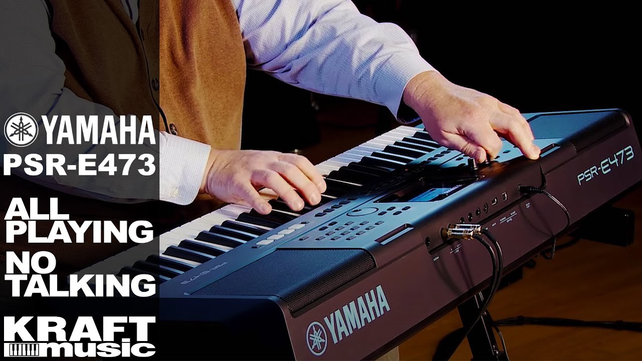 Yamaha Keyboard PSR E473