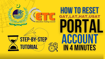 How to reset HEC portal  | HEC account locked | Complete Portal unblocking Process