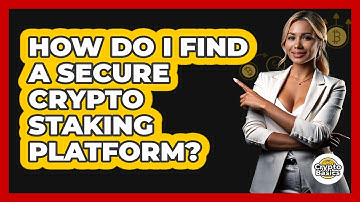How Do I Find A Secure Crypto Staking Platform? - CryptoBasics360.com