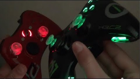 OpTic Predator, H3CZ, DTreats, Pamaj, and Tumors CUSTOM MADE FULLY ILLUMINATING CUSTOM CONTROLLERS