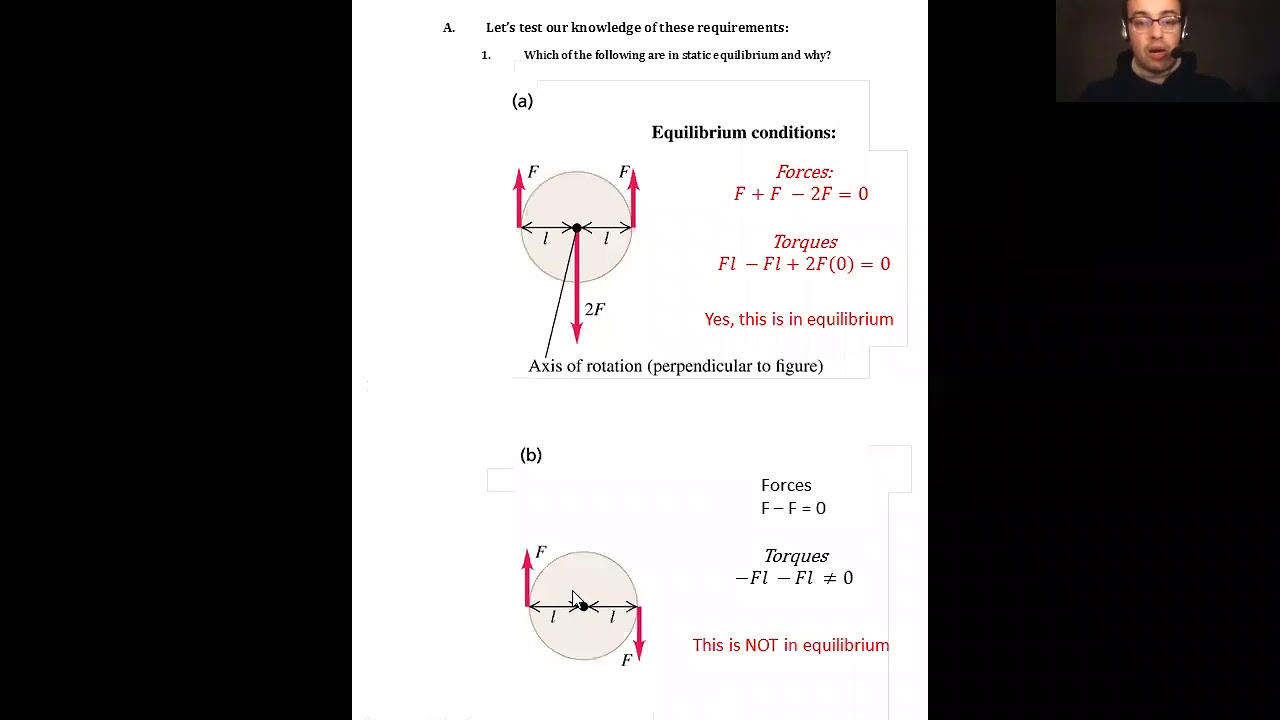 Chapter 11: Static Equilibrium - YouTube