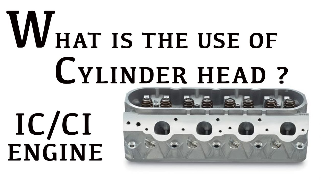 What Is Cylinder Head Of Engine Where It Can Be Used How It Works 