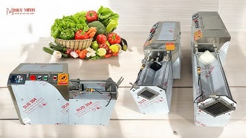 MÁY THÁI RAU CỦ VC90 VÀ YC330 I MÁY THÁI CỦ CẢI VÀ CÀ RỐT CON CHÌ, MÁY THÁI RAU CỦ KHÔNG HAO HỤT