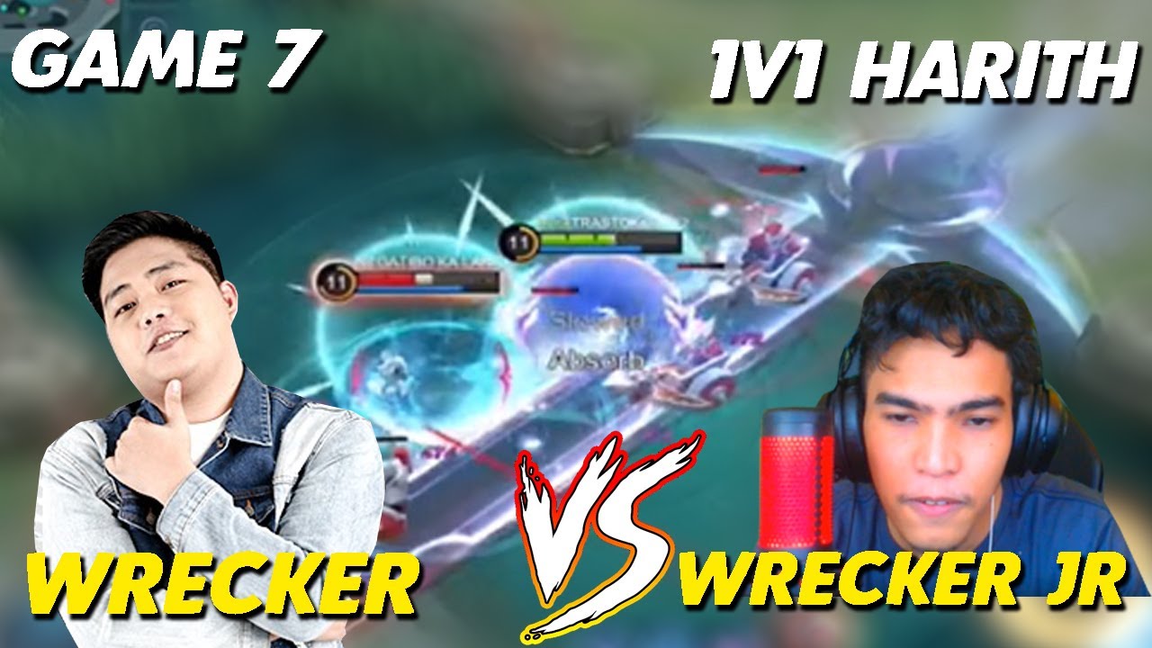 WRECKER VS WRECKER JR - GAME 7 | 1V1 HARITH