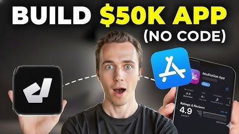 How to Build an ENTIRE iPhone App From Scratch (AI + No code)