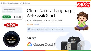Cloud Natural Language API: Qwik Start | GSP097