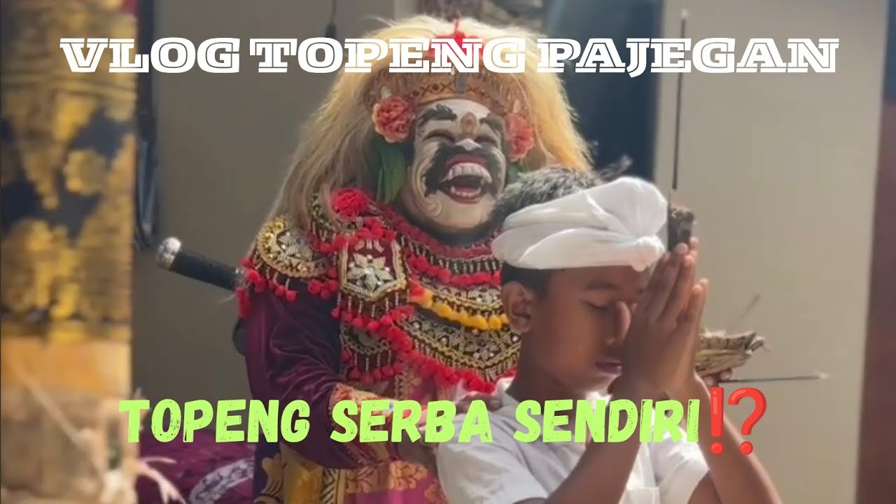 TOPENG PAJEGAN PSK || Vlog Topeng Bersama Sanggar Gita Ulangun⁉️