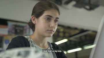 Juliette - EPFL Mechanical Engineering student in her first Bachelor