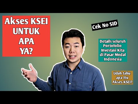 CARA REGISTRASI Dan LOGIN di KSEI | Kegunaan Akses KSEI | Melihat portofolio investasi di KSEI