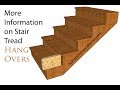 Examples of Possible Stair Building Code Violations - Tread Nosing Projection