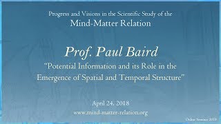 Famous Potential Information and its Role in the Emergence of Spatial and Temporal Structure (Prof. Baird) Wealth
