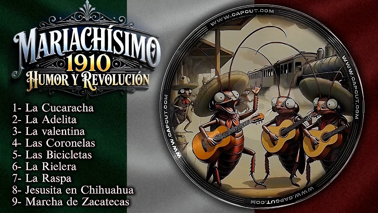 Mariachísimo: 1910 HUMOR Y REVOLUCION 🎺 Un Viaje audio-visual único, musica, arte, fotografía y más