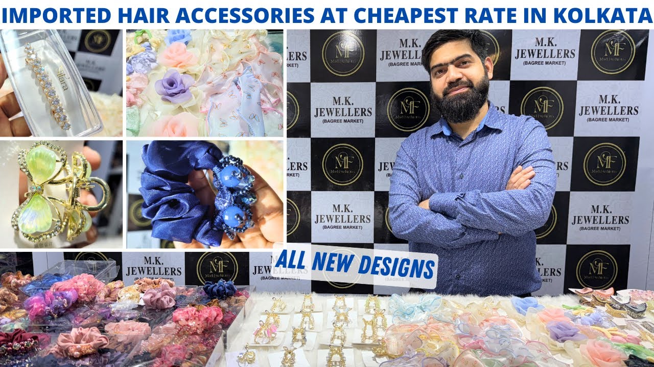 Latest Designs & Collections of Hair Accessories Biggest Wholesaler in Kolkata