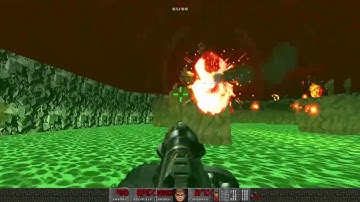 Doom 2 Level 21 Nirvana BRUTAL DOOM version 21 with metal music in ultra widescreen