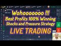 How To Win All Trades? Best Profits Strategy  Live Trading  Shocks And Pressure Binary Options Iq