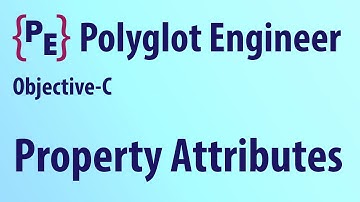 Objective-C Property Attributes