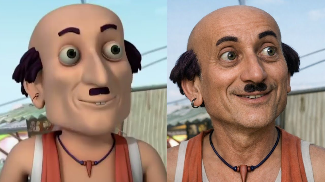 Motu Patlu Characters In Real Life 