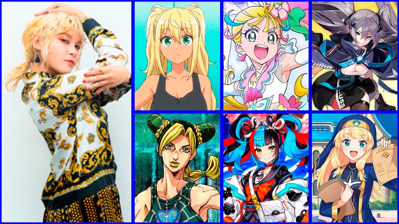 13 characters voiced by Jolyne Cujoh (Ai Fairouz) - Jojo's Bizarre