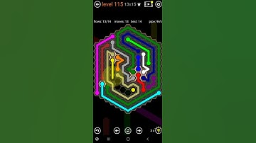 How To Solve Flow Free Hexes Flower Field Pack Level 115 13x15 Walk Through Solution Walkthrough
