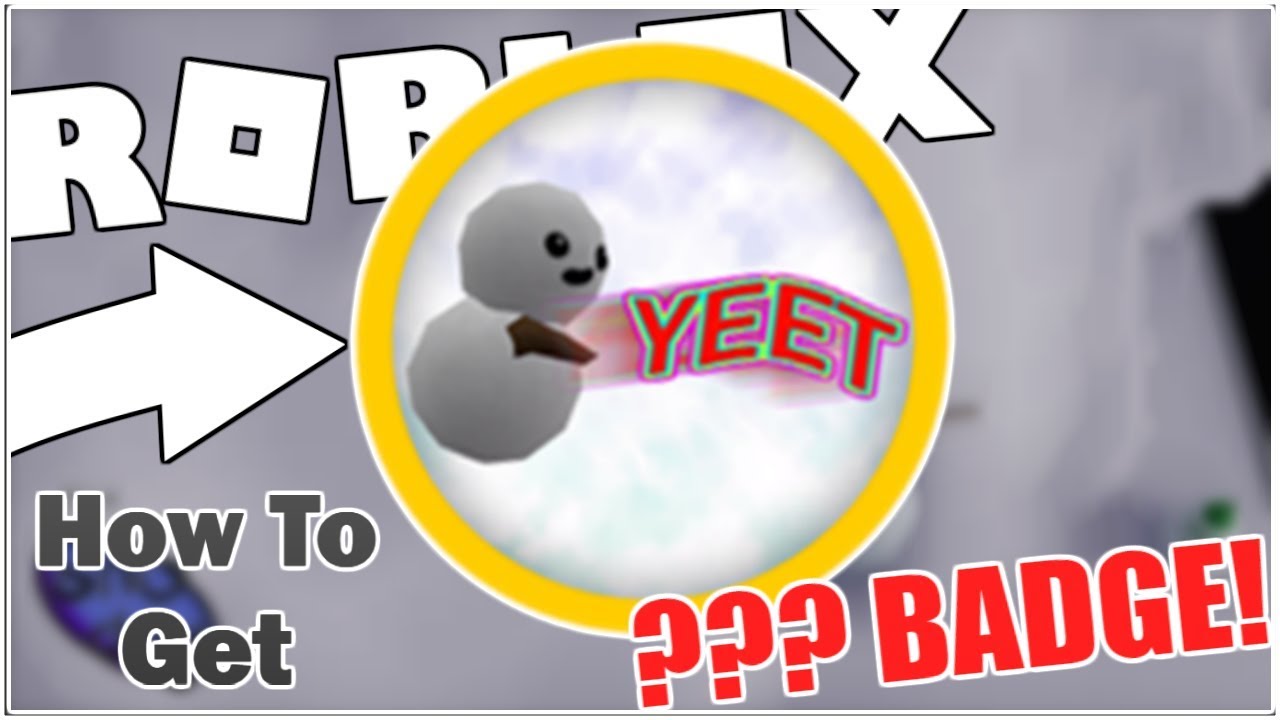 How To Get The Yeet Badge In Sno Day Roblox Youtube
