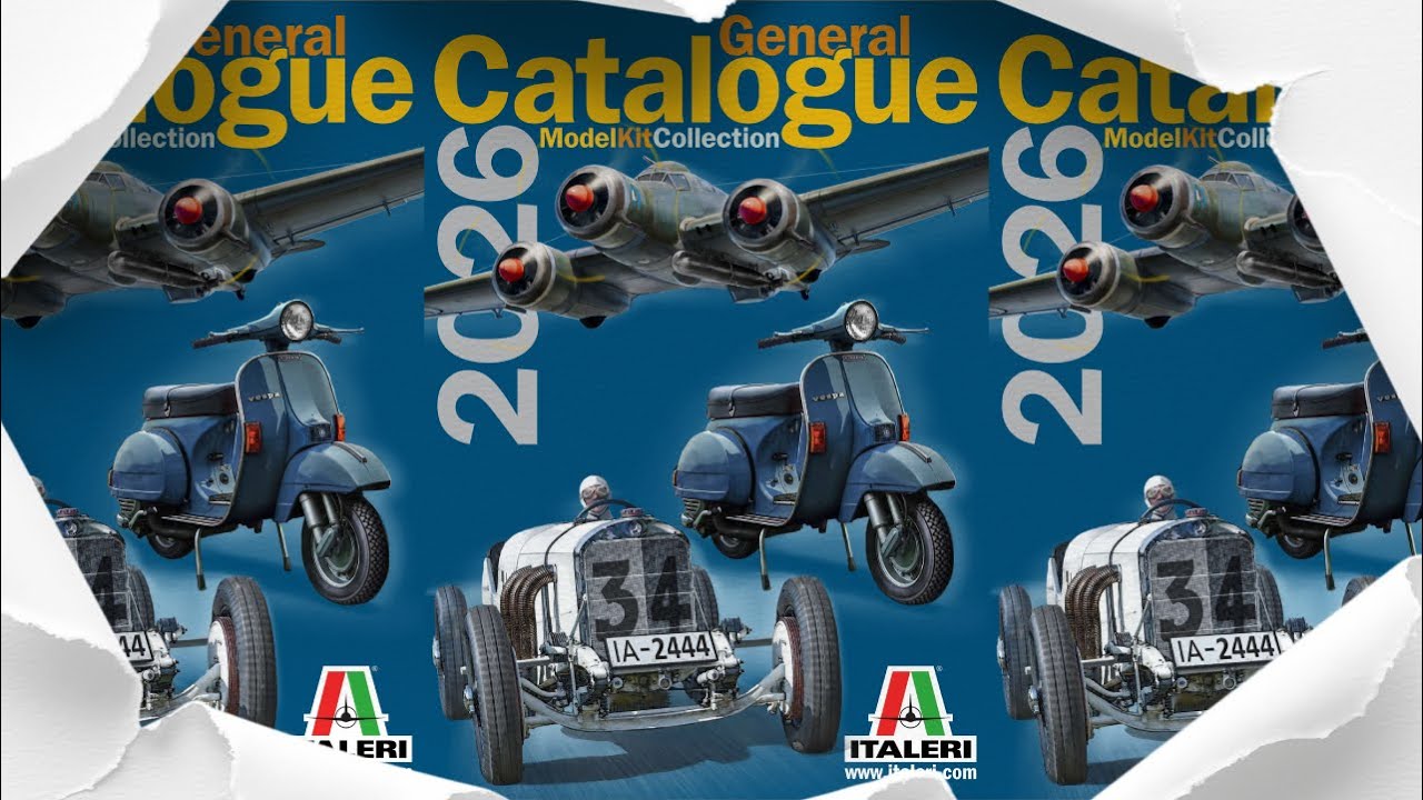 Italeri - Catalogue Index and ITALERI PREVIEW 2024 - Hobby C