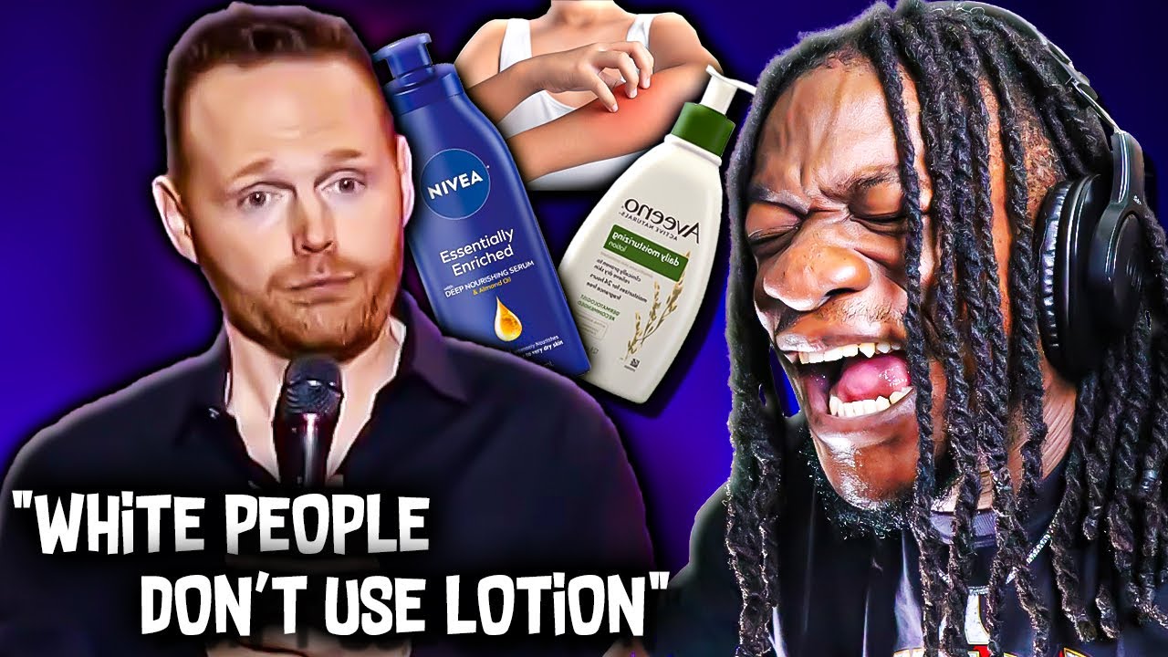 ЧЕРНЫЙ ПАРЕНЬ РЕАКЦИЯ НА БИЛЛА БЁРРА: «Белые люди не знают о лосьоне» (Пластическая хирургия и ло...