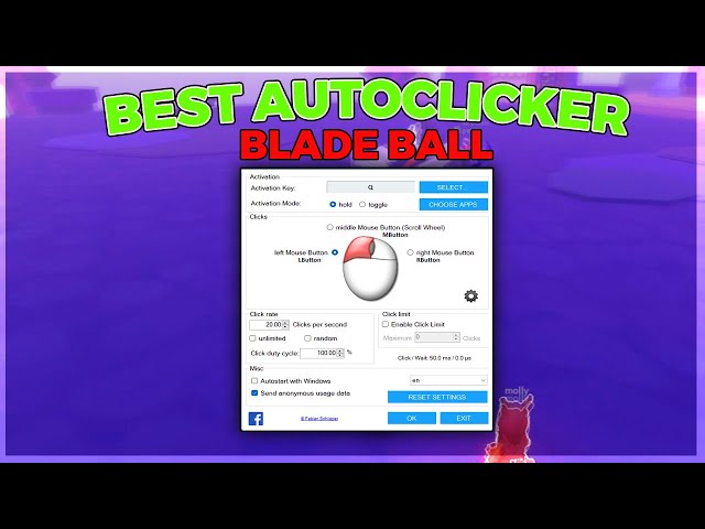 The Fastest Auto Clicker in Roblox Blade Ball 