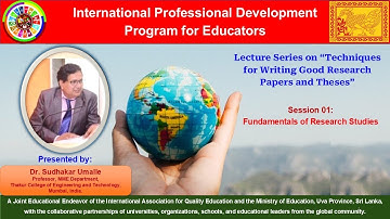 L01 : Fundamentals of Research Studies