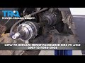 How to Replace Front Passenger Side CV Axle 2007-14 Ford Edge