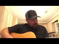 A Man Holding On To A Woman Letting Go acoustic cover