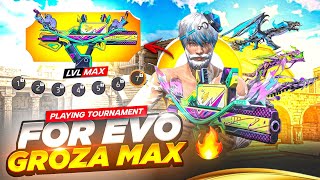 PLAYING TOURNAMENT FOR EVO GUN MAX 🔥 | SOLO TOURNAMENT GAMEPLAY | EP-5