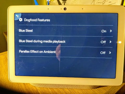 Blue Steel on Google Nest Hub Max - that is issuing commands Google Assistant without "Hey Google"