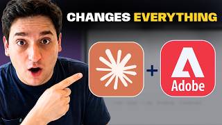 Adobe is INSIDE Claude now (this is insane) | Adobe Claude AI Integration