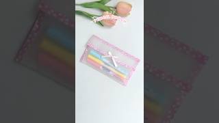 Diy Cute Transparent Pencil Pouch