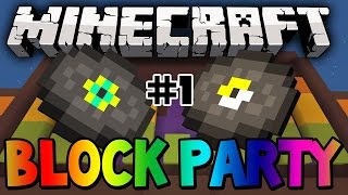 играем в BLOCK PARTY #1 0___0 MINECRAFT