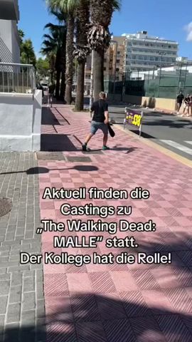 Walking Dead Casting auf Malle💀