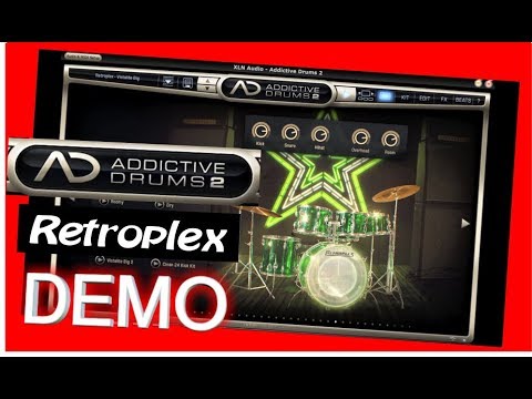 RETROPLEX Adpak DEMO Addictive Drums 2 - XLN Audio