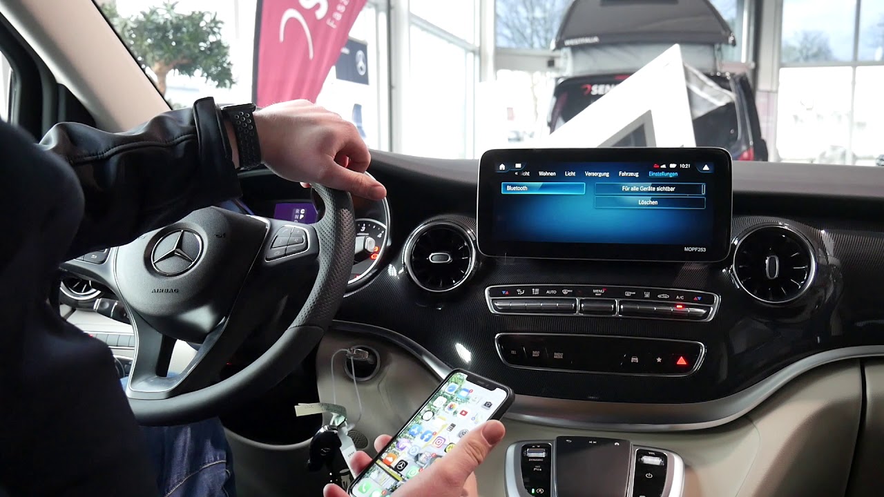 Wie verbinde ich mein Auto mit dem Mercedes-Benz Advanced Control (MBAC)?