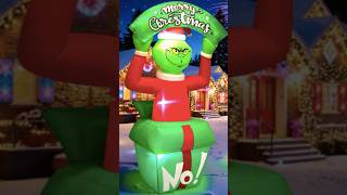Grinch Inflatables Whimsical Christmas Yard Decor Ideas Holiday Outdoor Inspiration