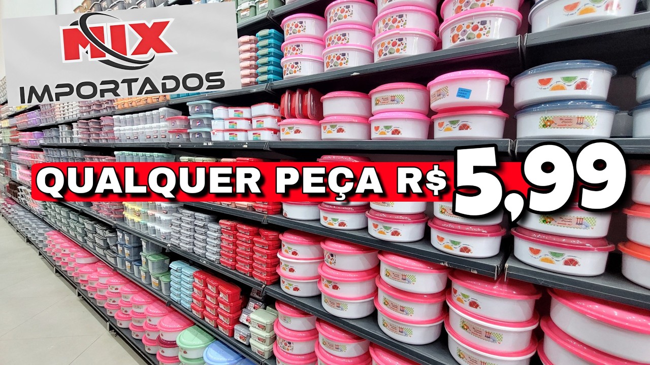 R$ 5,99 Qualquer Peça | Loja de Preço Único | Utilidades para Casa