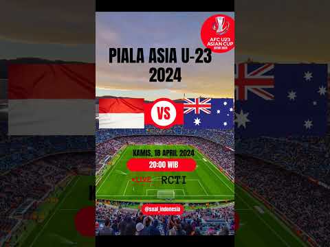 jadwal pertandingan match ke-2 timnas Indonesia U-23 vs Australia U-23 #timnasindonesia #timnasu23